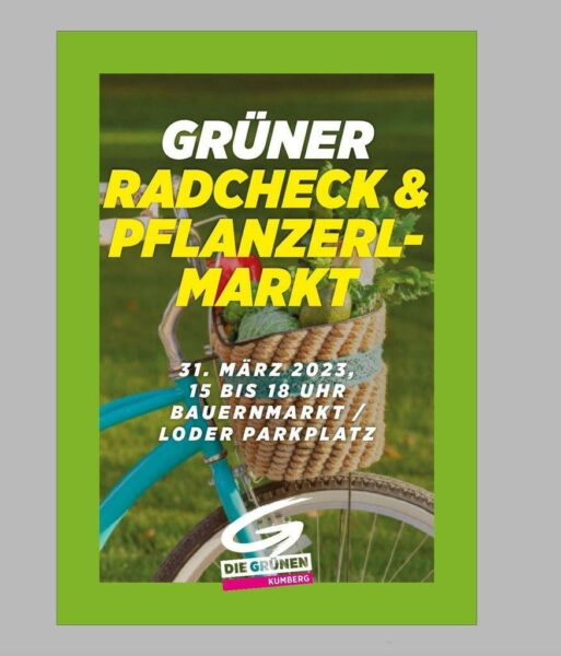Bio Pflanzerlmarkt und Fahrradcheck