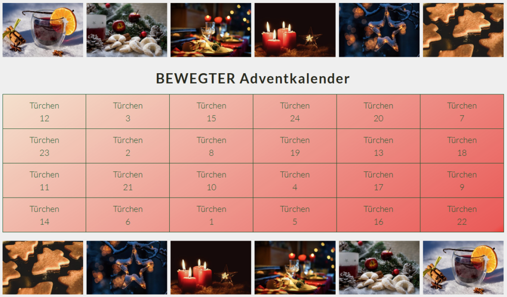 bewegter adventkalender