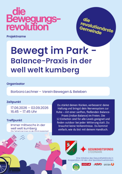 Bewegt im Park 17.06. - 02.09.2026