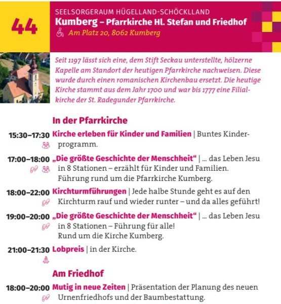 Lange Nacht der Kirchen 2026